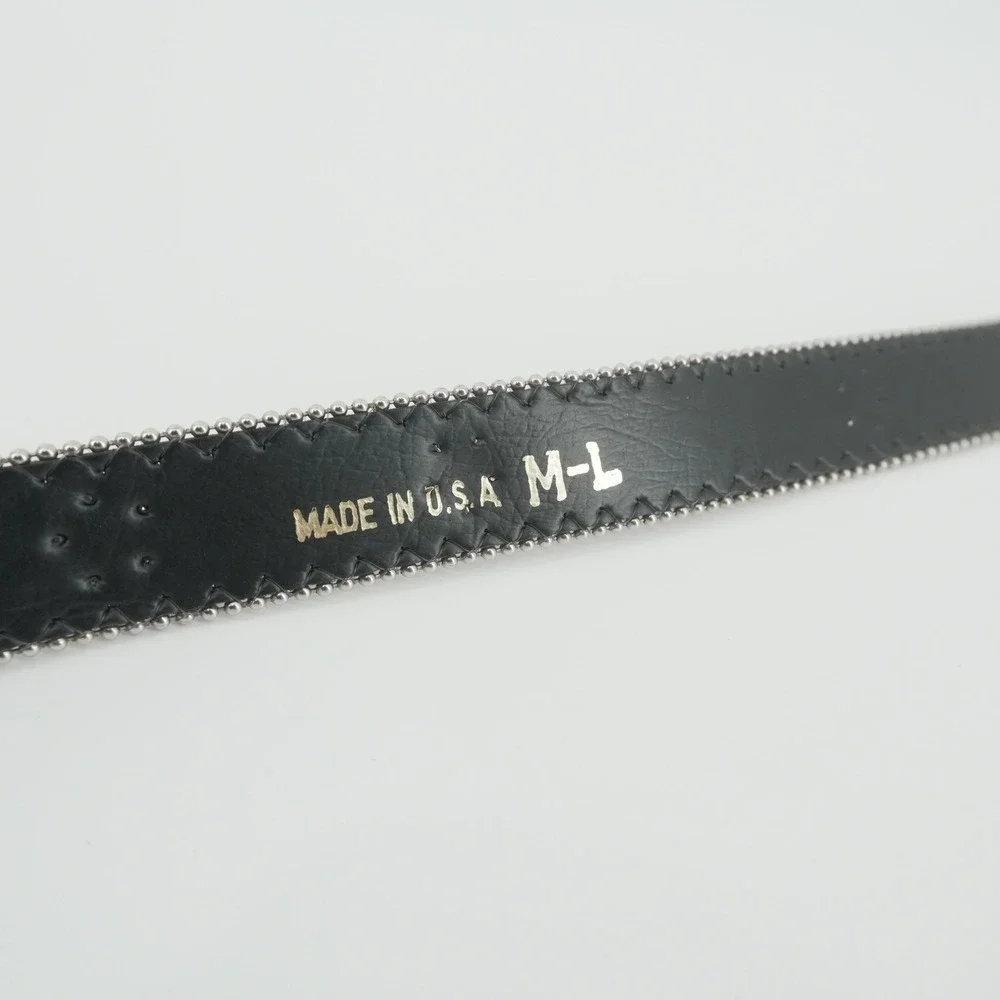 Western Studded Belt Womens 30